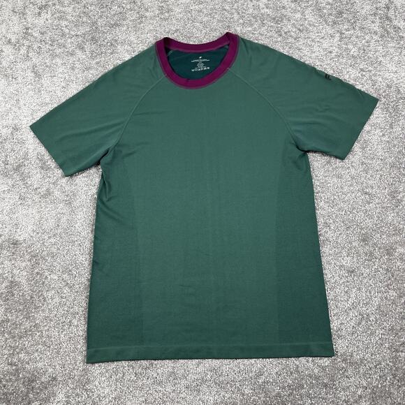 Fabletics T Shirt Mens Medium Performance Stretch Soft Breathable Vented - Picture 2 of 8